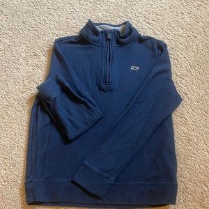 Vineyard Vines Boys Quarter Zip Sweater size 7
